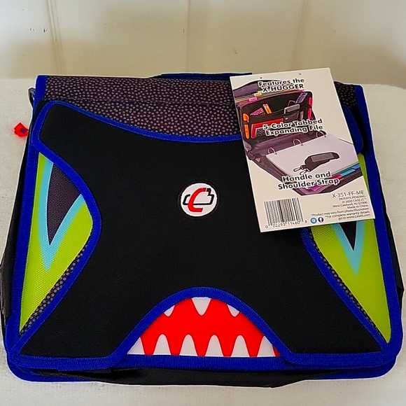 Case It Mighty Zip 3 Ring Binder with Handle and Shoulder Strap - Picture 1 of 4